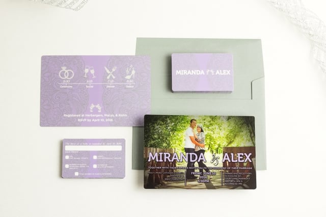 Wedding Invitations With Program